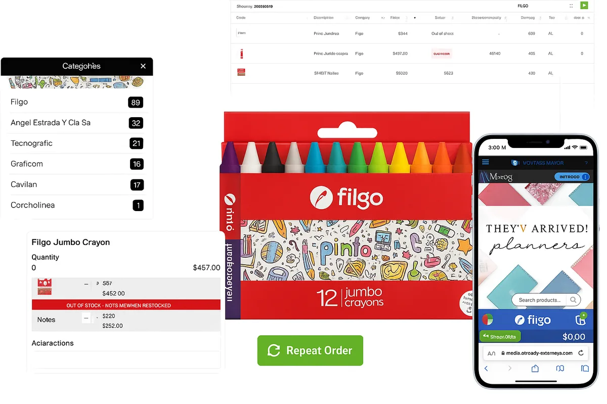 Functions for bookstore and wholesale office ventasxmayor.com-1
