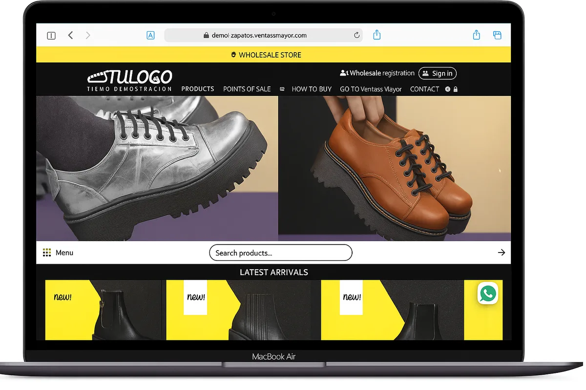 MacBook - Air Demo - Zapatos.ventasxmayor.com