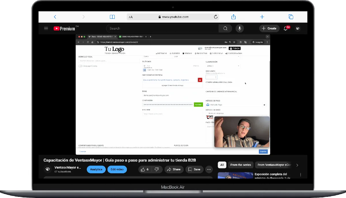 Training YouTube ventasxmayor.com