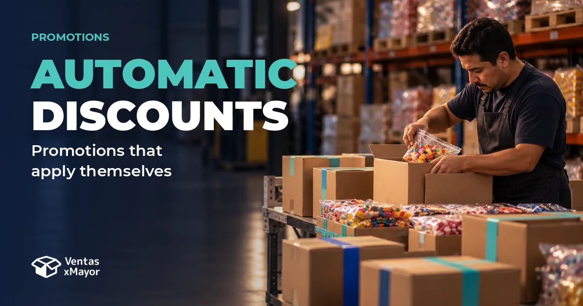Cover: Automatic discounts. Promotions that apply themselves