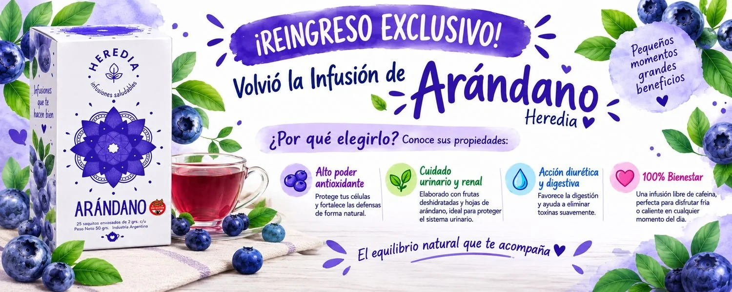 Heredia Infusiones wholesale online store, healthy-infusions manufacturer, built with VentasxMayor