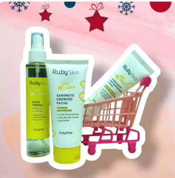 Skin care facial kit bundled as a combo in the wholesale cosmetics catalog