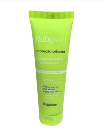 Ruby Skin exfoliating face mask in a wholesale cosmetics catalog generated with VentasxMayor