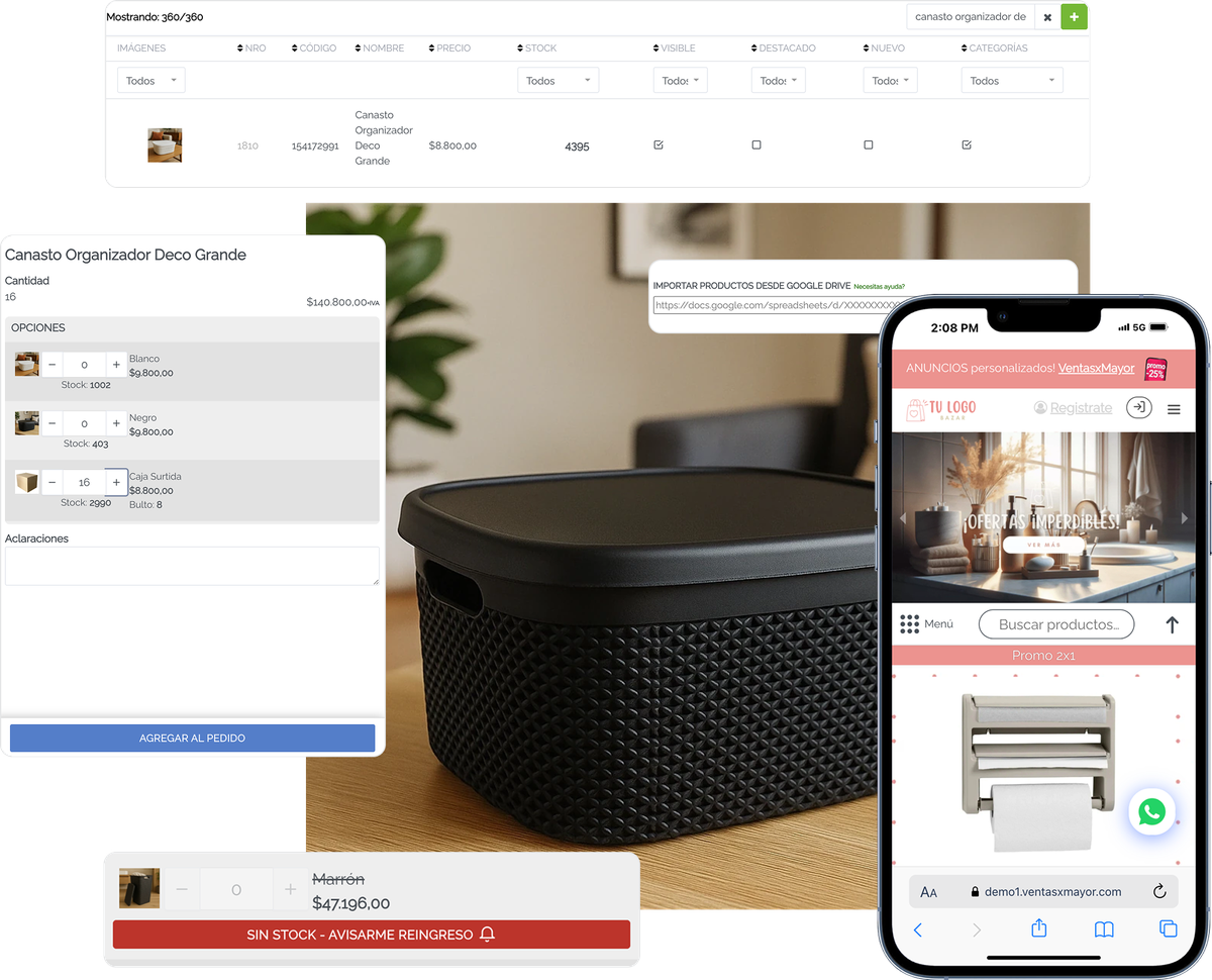 functions for bazaar and deco businesses ventasxmayor.com