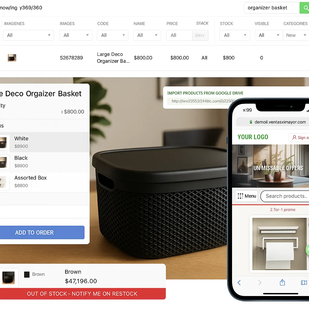 functions for bazaar and deco businesses ventasxmayor.com
