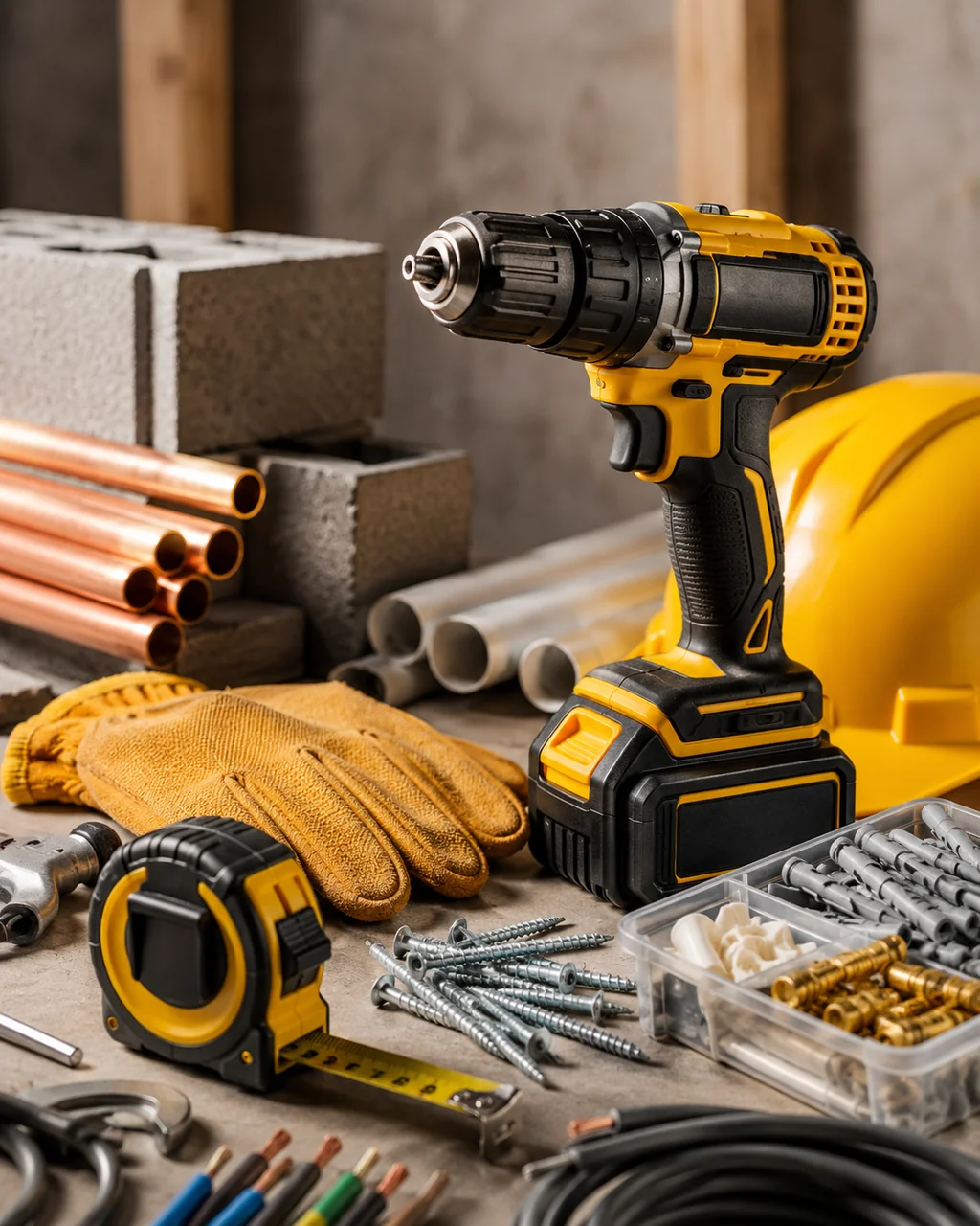 Wholesaler in hardware and construction using VentasxMayor — tools, materials and electrical products for construction ready to sell B2B wholesale