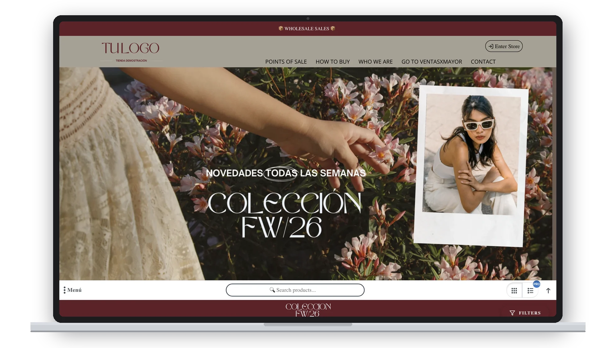 Apparel demo from ventasxmayor.com