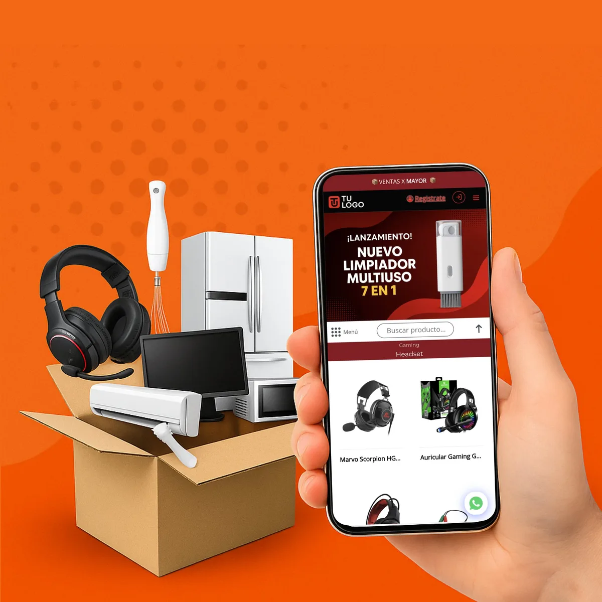 Bazar demo store made with ventasxmayor.com