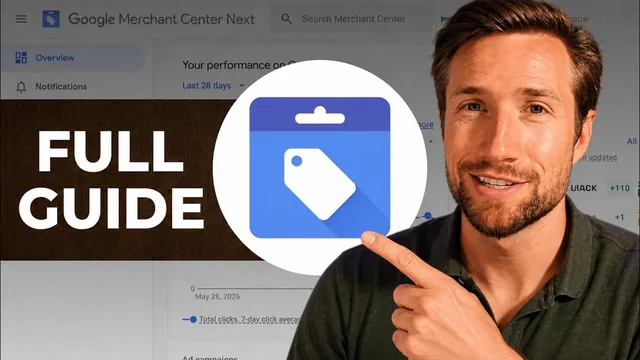 Video in English: how to upload your product feed to Google Merchant Center — digital marketing guide for B2B wholesale stores